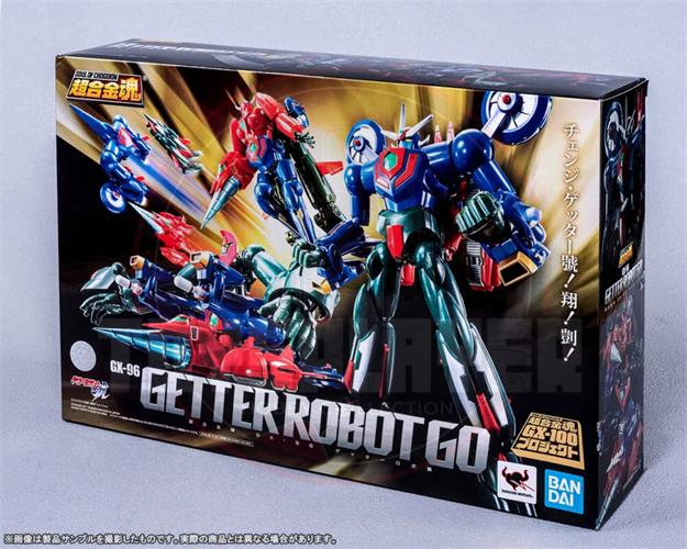 Bandai Soul of Chogokin GX-96 Getter Robo GO Die-cast Action Figure