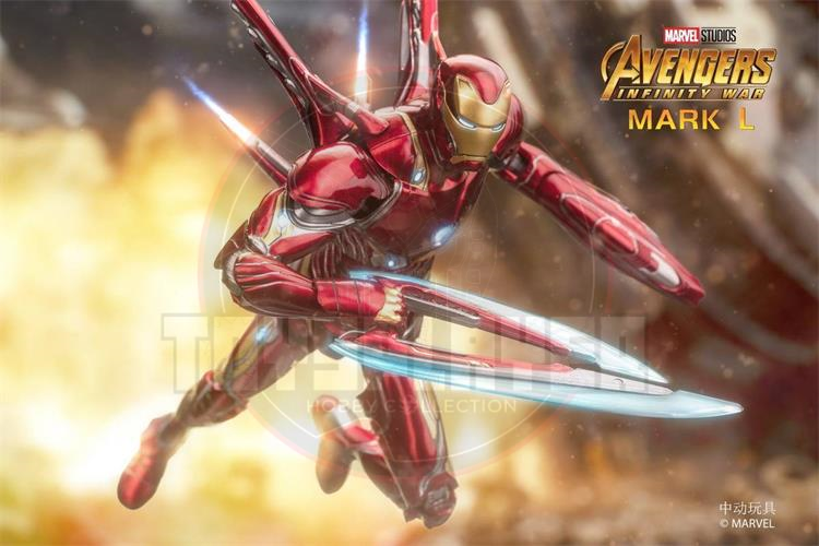 ZD Toys Marvel Iron Man Mark 50 Deluxe Action Figure