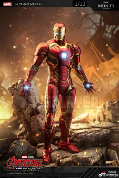 ZD Toys Ironman Mark 45  Avengers Age of Ultron Scale Action Figure