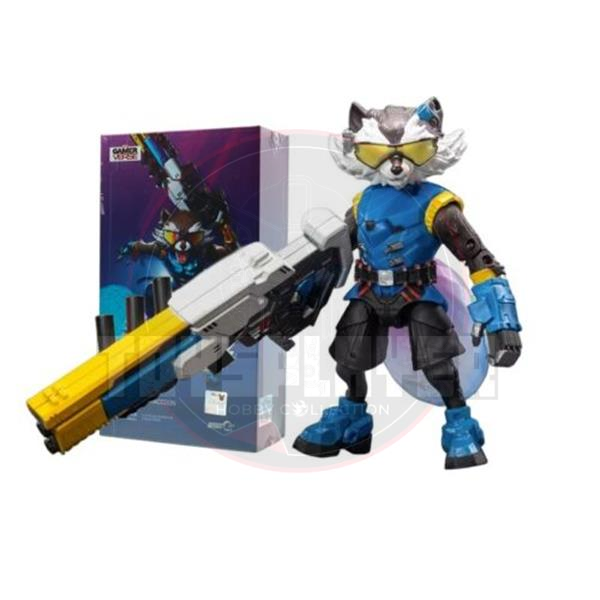 ZD Toys Marvel 1/10 Super War Rocket Raccoon Action Figure