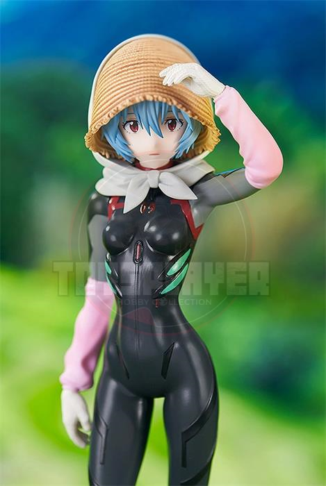 Good Smile Company Rebuild of Evangelion Pop Up Parade Rei Ayanami Farming Ver