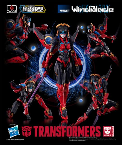 Flame Toys Transformers Furai Model Windblade Model Kit