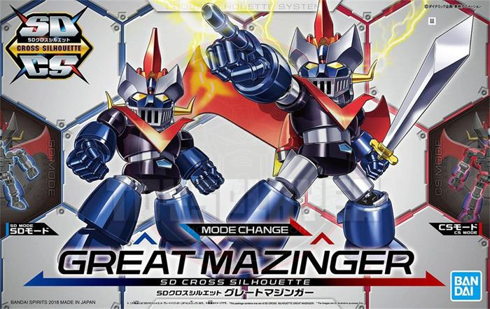 SD Cross Silhouette Great Mazinger Model Kit