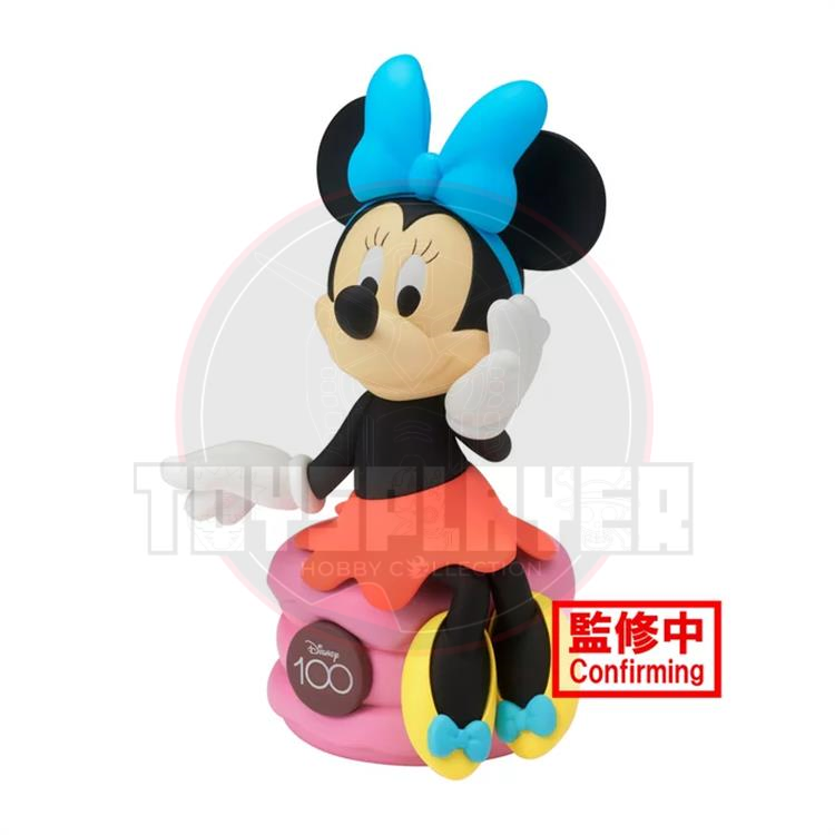 Disney Characters Sofubi Figure MINNIE MOUSE Disney 100th Anniversary