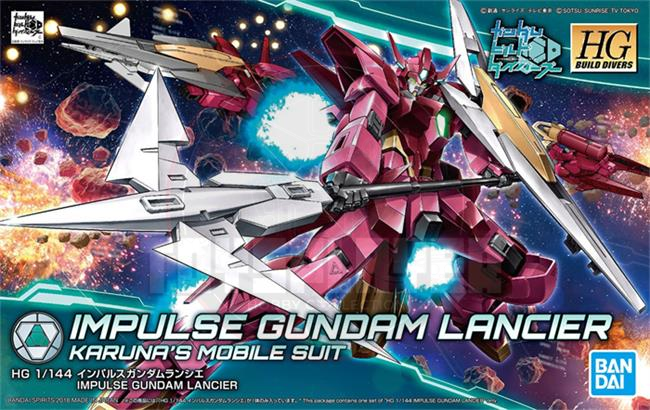HG 1/144 Impluse Gundam Lancier Model Kits