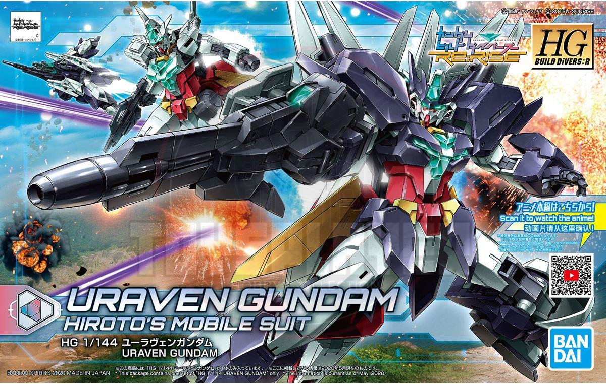 Gundam Build Divers Re:RISE HGBD:R #23 Uraven Gundam 1/144 Scale Model Kit