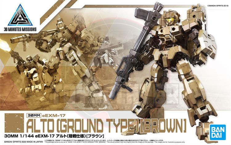 30MM 1/144 eEXM-17 Alto (Ground Warfare Ver.) Model Kits