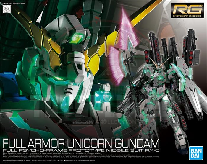 RG 1/144 Full Armor Unicorn Model Kits