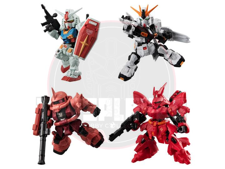 Mobile Suit Gundam Mobility Joint Gundam SP Box of 10 Random Figures and Accessories