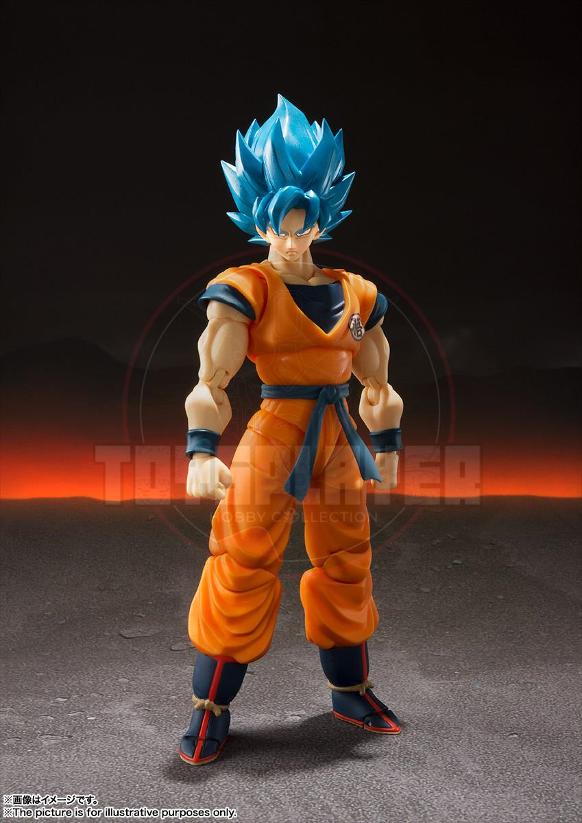 S.H.Figuarts Super Saiyan God Super Saiyan Son Goku Super (Reissue) Action Figure