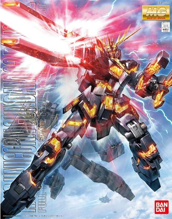 MG 1/100 RX-0 Unicorn Gundam 02 Banshee Model Kits