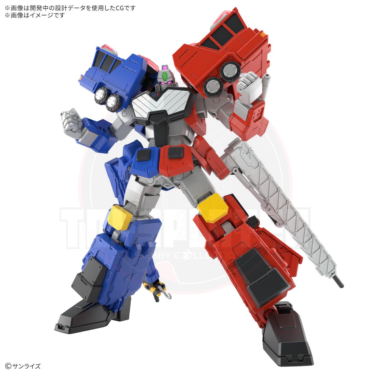 (Pre-Order) HG GaoGaiGar ChouRyuuJin Super Dragon God Model Kit