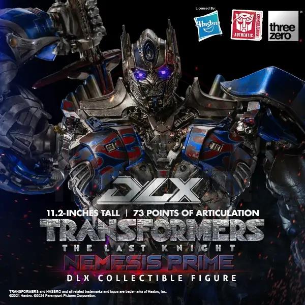 Threezero Transformers: The Last Knight DLX Nemesis Prime