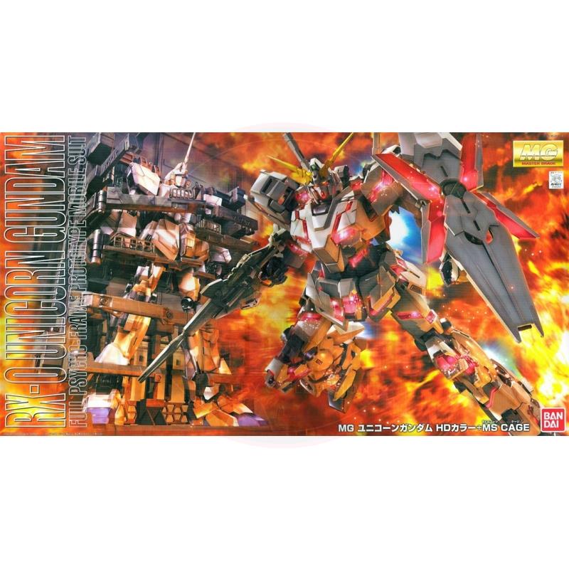 MG 1/100 Unicorn Gundam Screen Image Special Model Kits