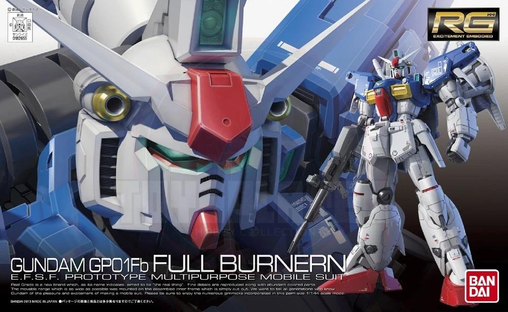 RG 1/144 RX-78 GP01Fb Gundam GP01 Full-Burnern Model Kits