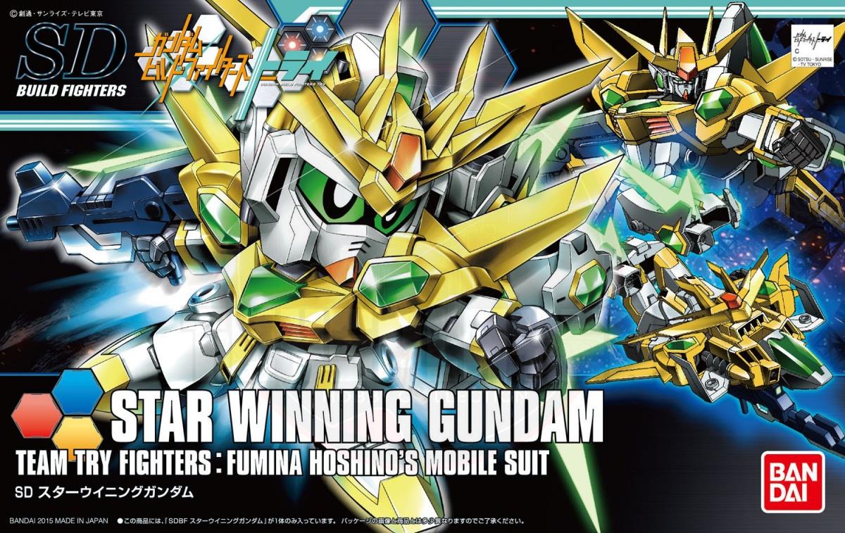 SDBF Star Winning Gundam Model Kits