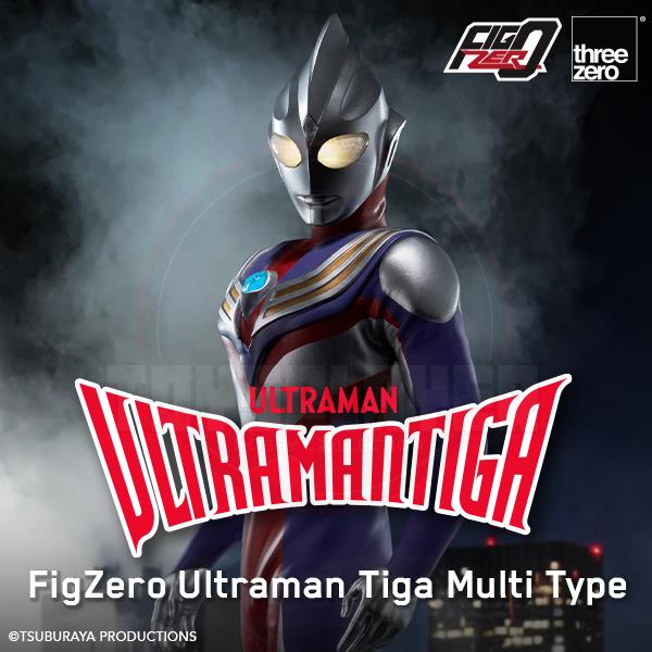 (Pre-Order) ThreeZero Ultraman Tiga FigZero Ultraman Tiga Multi Type Action Figure