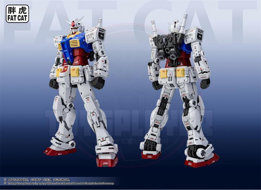 FatCat Studio 1/100 Scale RG RX-78-2 Version 2.0 with Full Weapon Model Kits