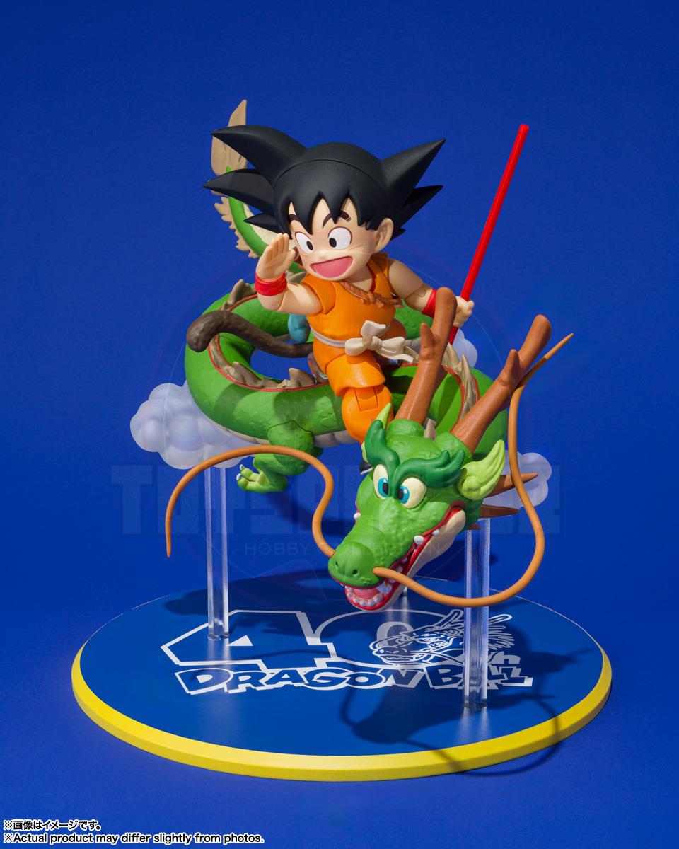 S.H.Figuarts SON GOKU & Shenron 40th Anniversary Edition Action Figure