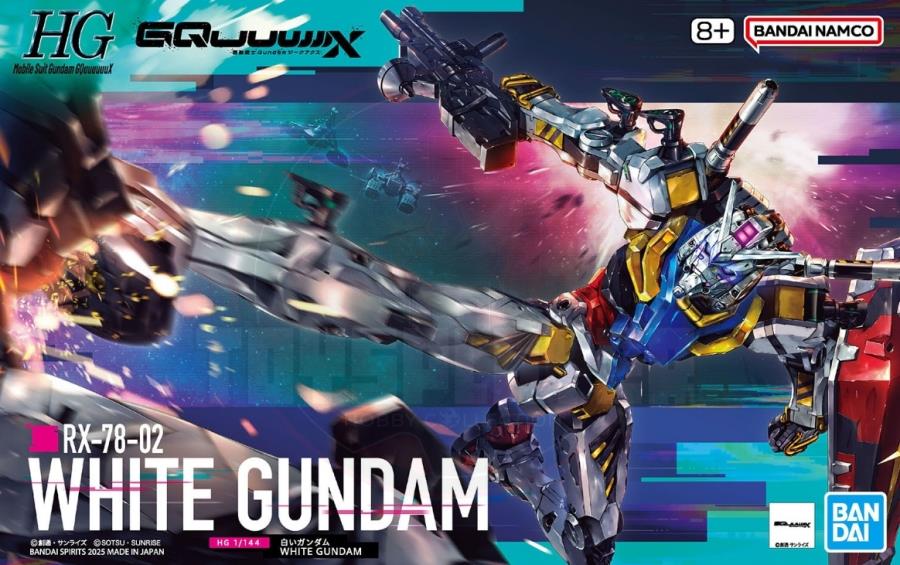 HG 1/144 White Gundam Model Kits