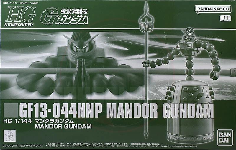 P.BANDAI HG 1/144 Mandor Gundam Model Kit