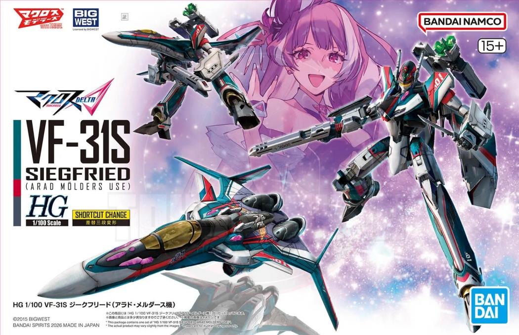 HG 1/100 VF-31S Siegfried (Arad Molders')