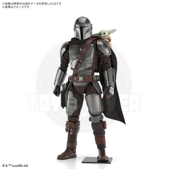 (Pre-Order) Bandai 1/12 Star Wars: The Mandalorian and Grogu Model Kit Set