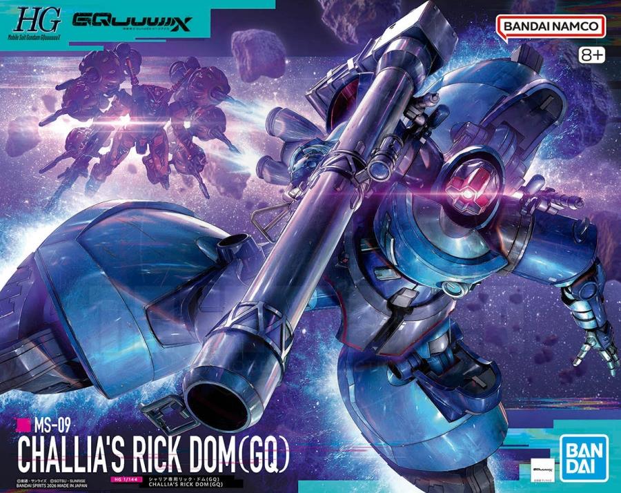 HG 1/144 Challia Rick Dom (GQ)