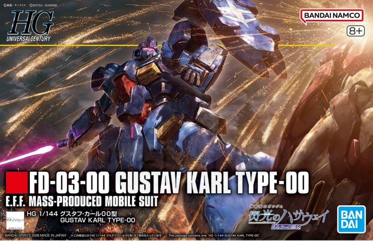 HGUC 1/144 Gustav Karl Type 00 Model Kit