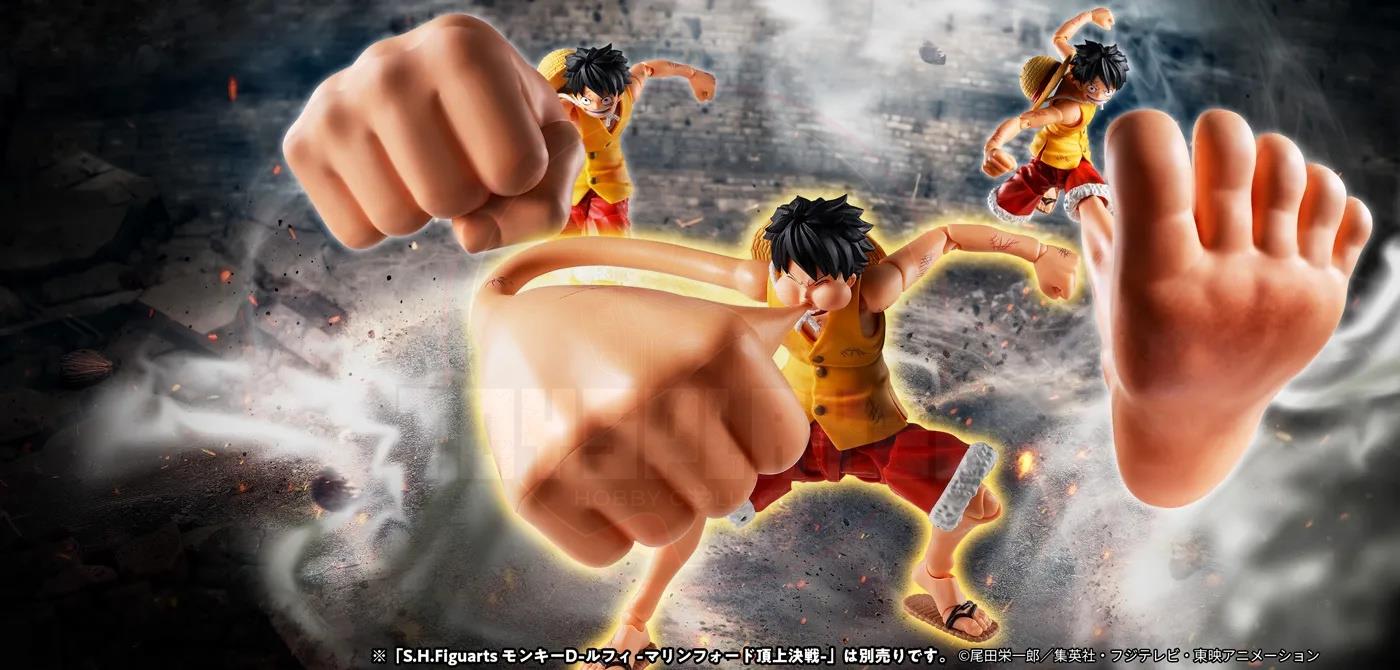 (Pre-Order) Bandai S.H.Figuarts Monkey.D.Luffy -Marineford- Gear 3 Option Parts Set 