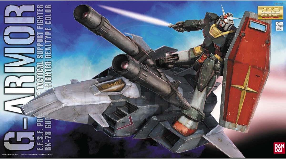 MG 1/100 G-Armor Real Type Color Model Kits