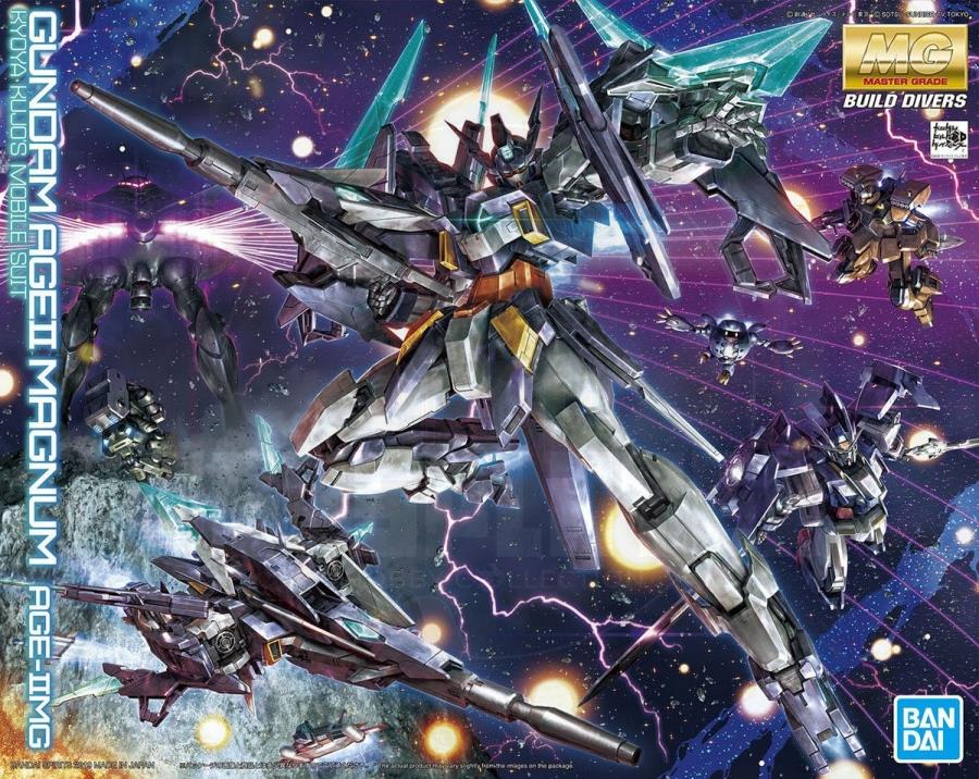 MG 1/100 Gundam AGEII Magnum Model Kits