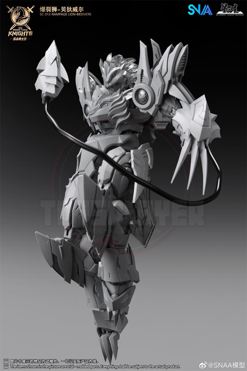 (Pre-Order) Snaa 1/144 Scale SC-012 Rampage Lion Bedivere Model Kits