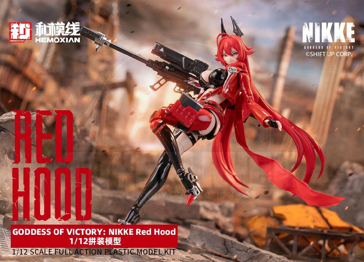 (Pre-Order) HEMOXIAN 1/12 GODDESS OF VICTORY: NIKKE: Red Hood Plastic Model Kits
