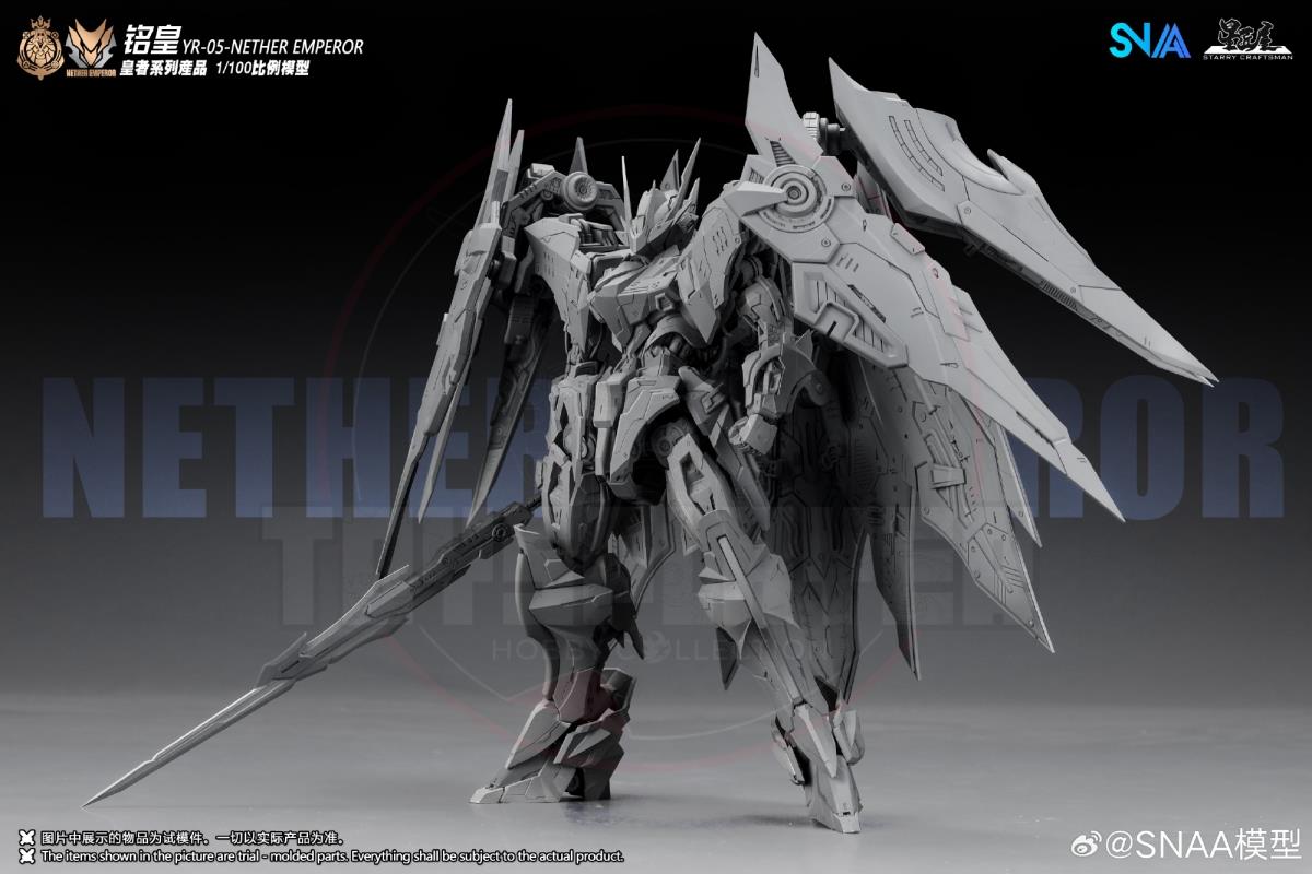 (Pre-Order) SNAA 1/100 Royal Series YR-05 Nether Emperor (F.A. Type Ver.) Model Kit