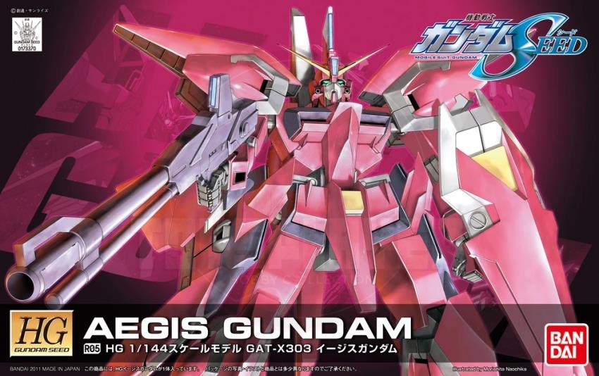 HG 1/144 Aegis Gundam (remaster) Model Kits