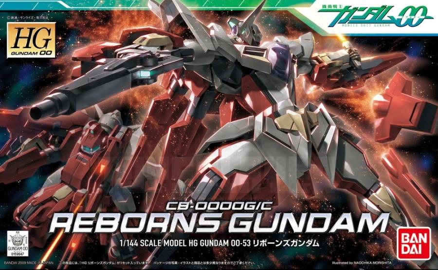 HG 1/144 Reborns Gundam Model Kits