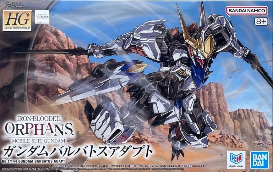 P-BANDAI HG 1/144 Gundam Barbatos Adapt Model Kits