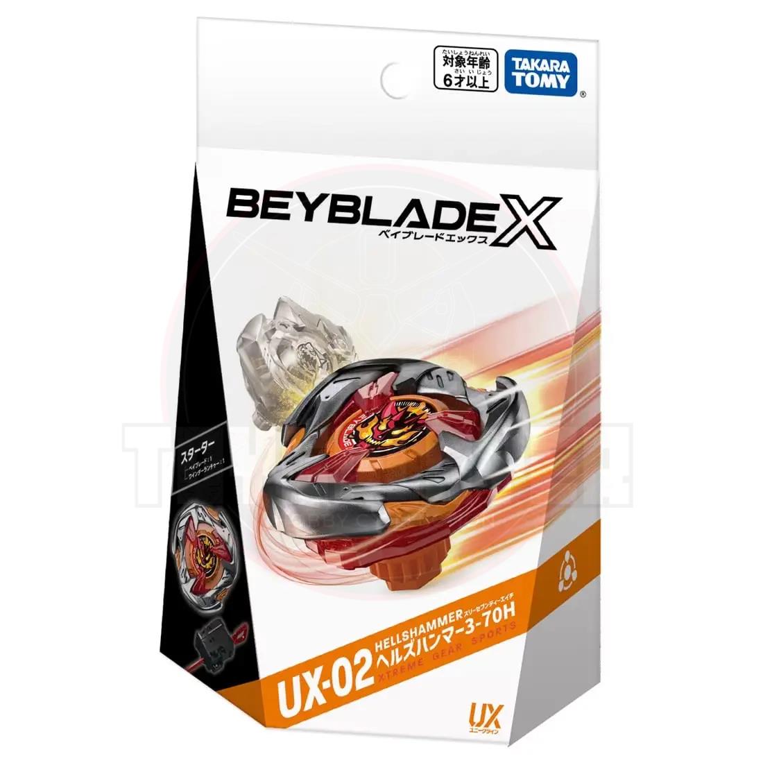 BEYBLADE X UX-02 Starter Hellshammer 3-70H