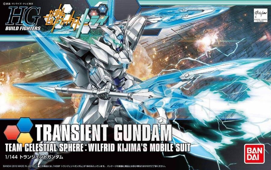 HGBF 1/144 Transient Gundam Model Kits