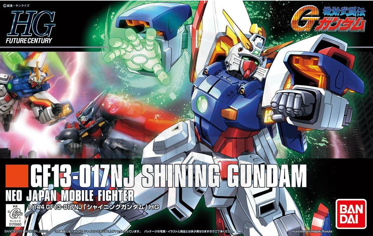 HGFC 1/144 Shining Gundam Model Kits