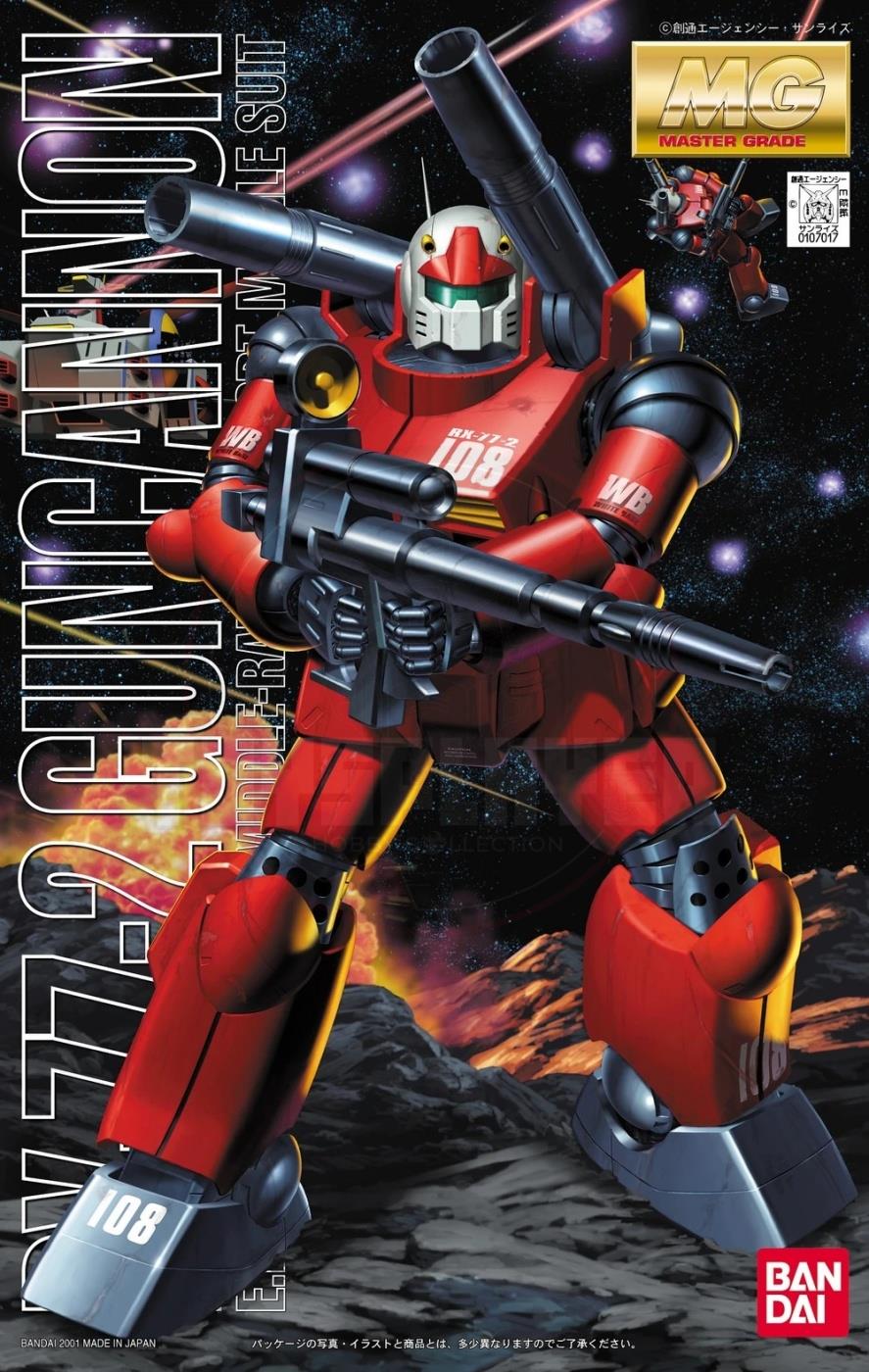 MG 1/100 RX-77-2 Guncannon Model Kits