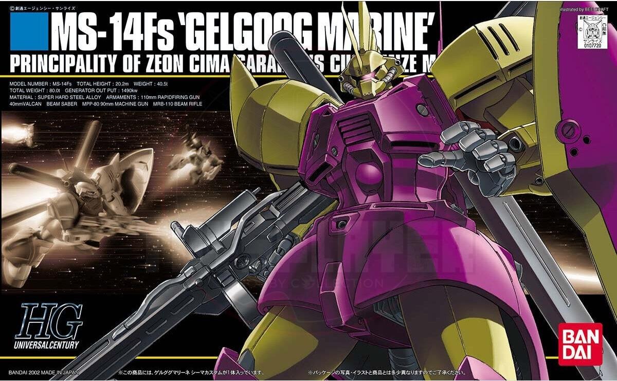 HGUC 1/144 Gelgoog Cima Custom Model Kits